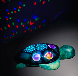 Светильник-ночник с проектором звезд Морская черепаха